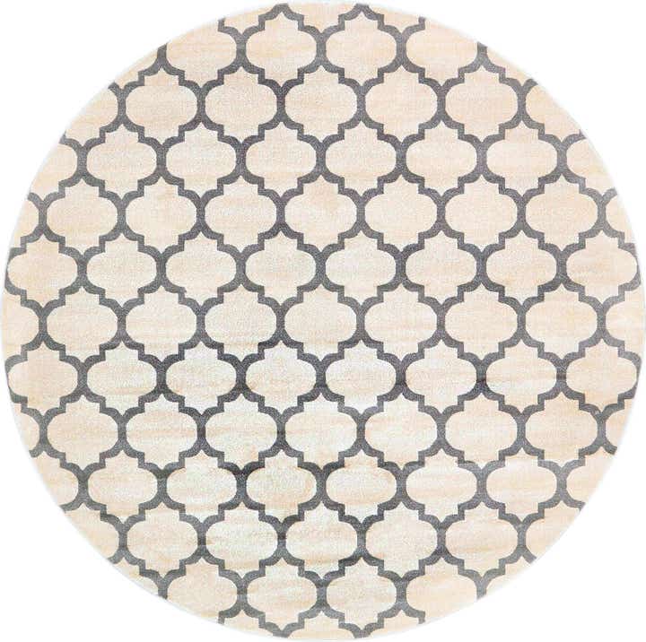 305cm x 305cm Trellis Rond Vloerkleed