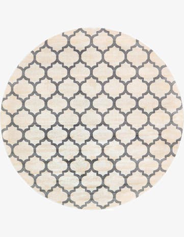 10' x 10' Trellis Round Rug