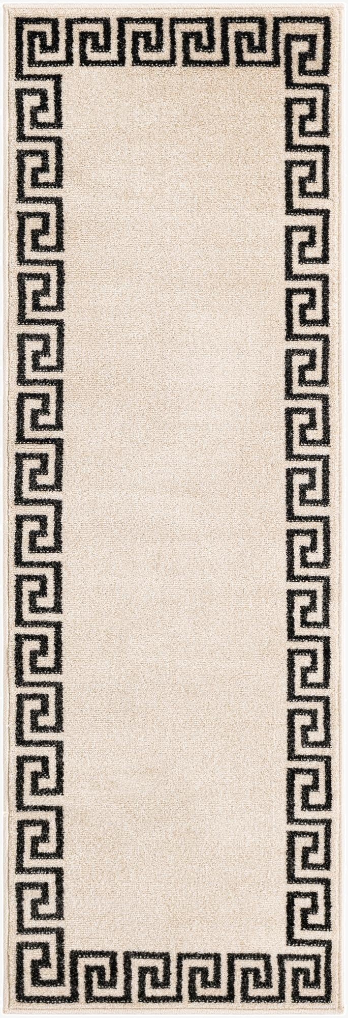 2' x 6' Greek Key Runner Rug