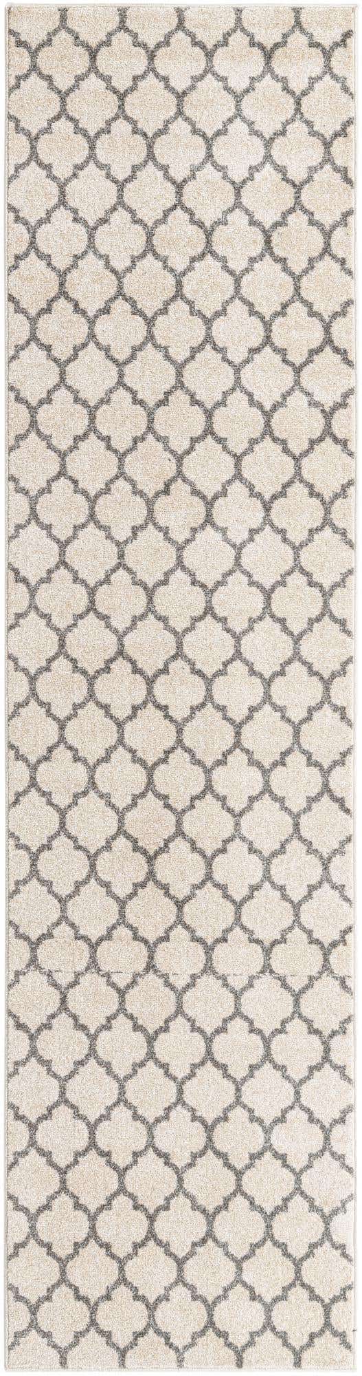 2' 7 x 10' Lattice Runner Rug