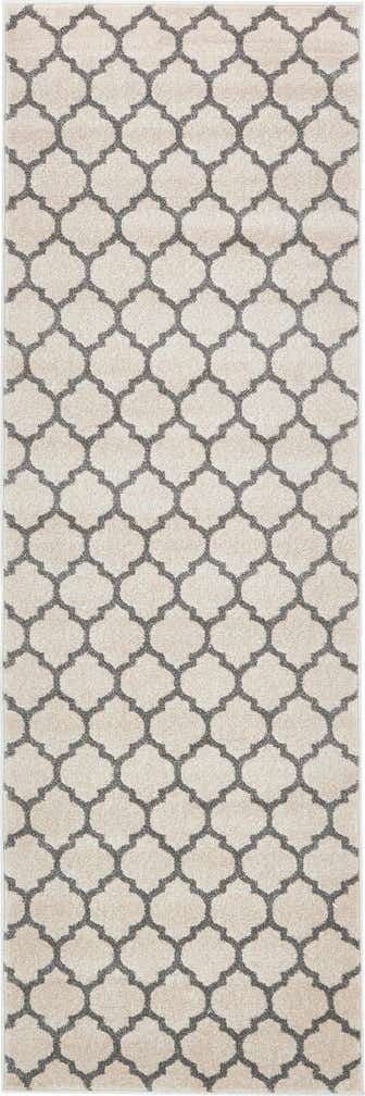 2' 7 x 8' Lattice Runner Rug