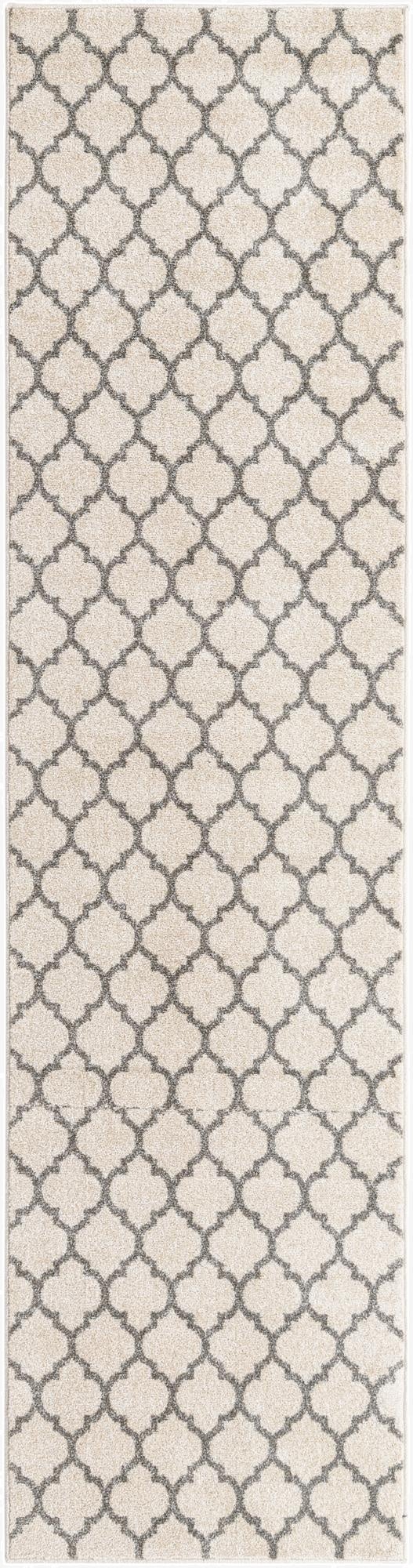 Primary image  2' 7 x 10' Lattice Runner Rug