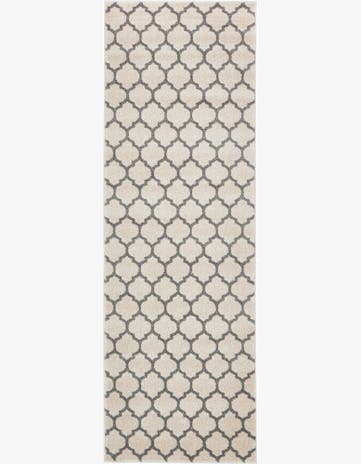 2' 7 x 8' Lattice Runner Rug