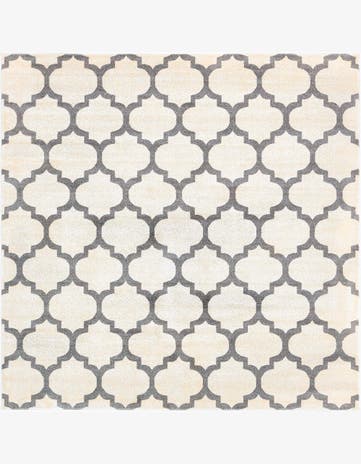 7' 10 x 7' 10 Lattice Square Rug