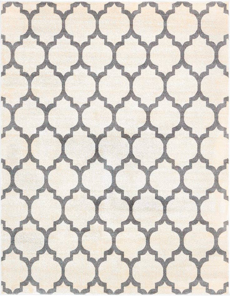 Detail image of 7' 10 x 7' 10 Trellis Square Rug
