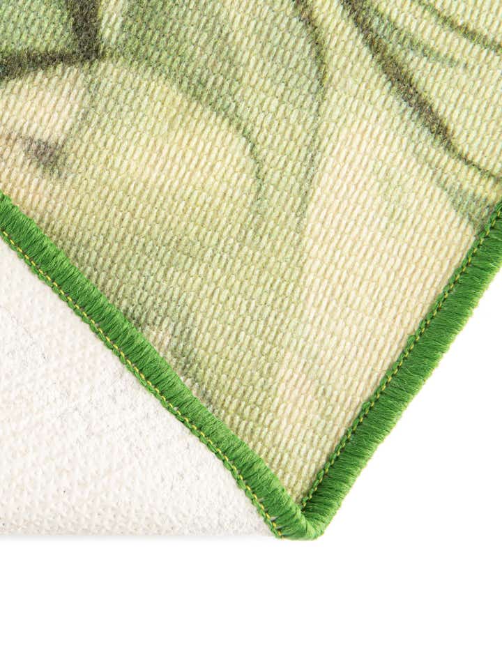 2' x 3' 1 Easy-Clean Jill Zarin Caribbean Indoor / Outdoor Oval Rug