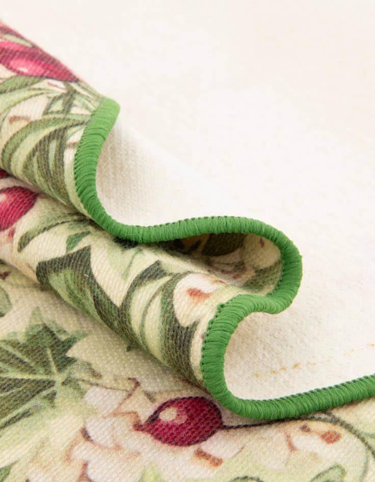 Detail image of 2' x 3' 1  Washable Jill Zarin Caribbean Indoor / Outdoor Oval Rug