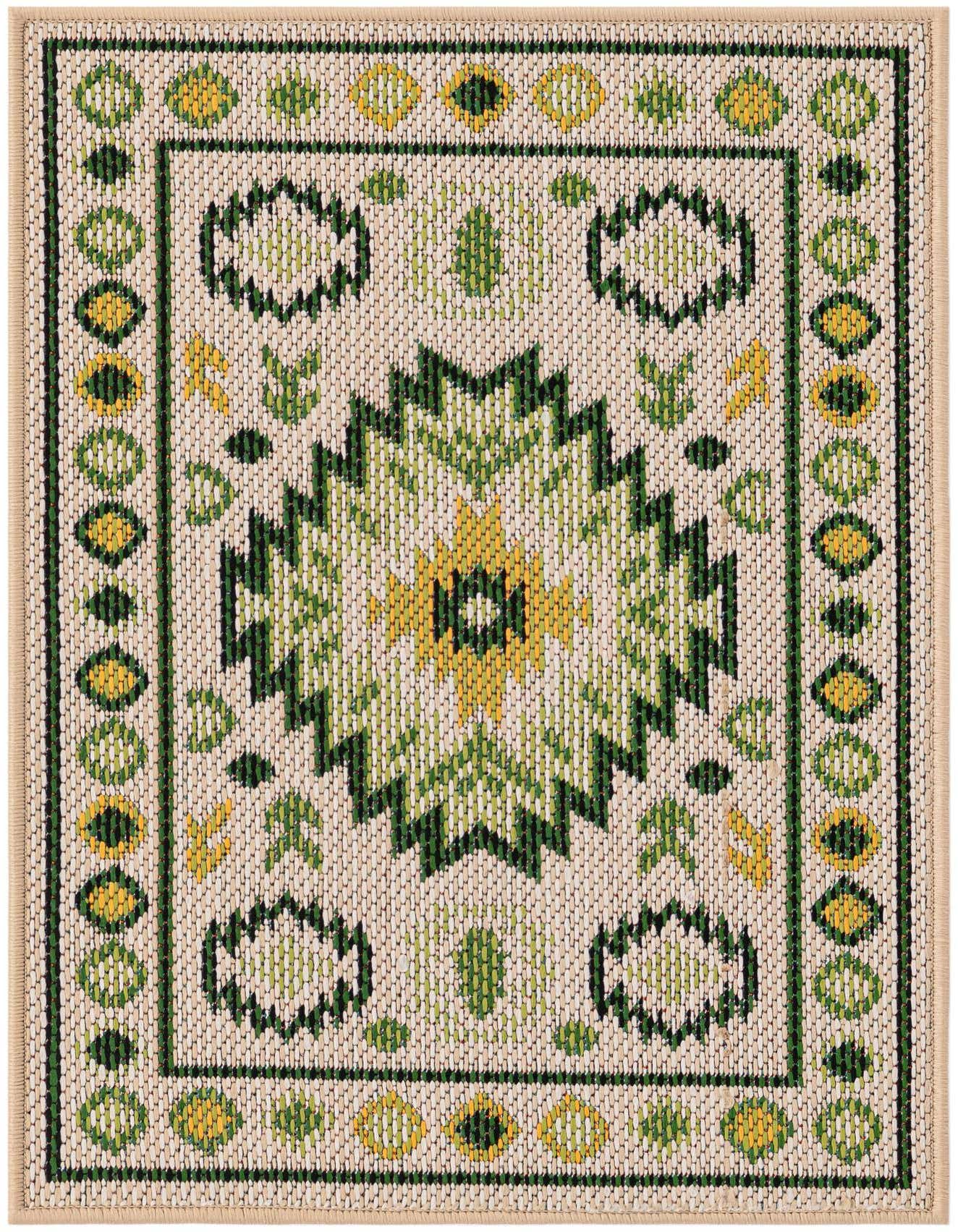 2' x 3' Easy-Clean Baja Indoor / Outdoor Rug