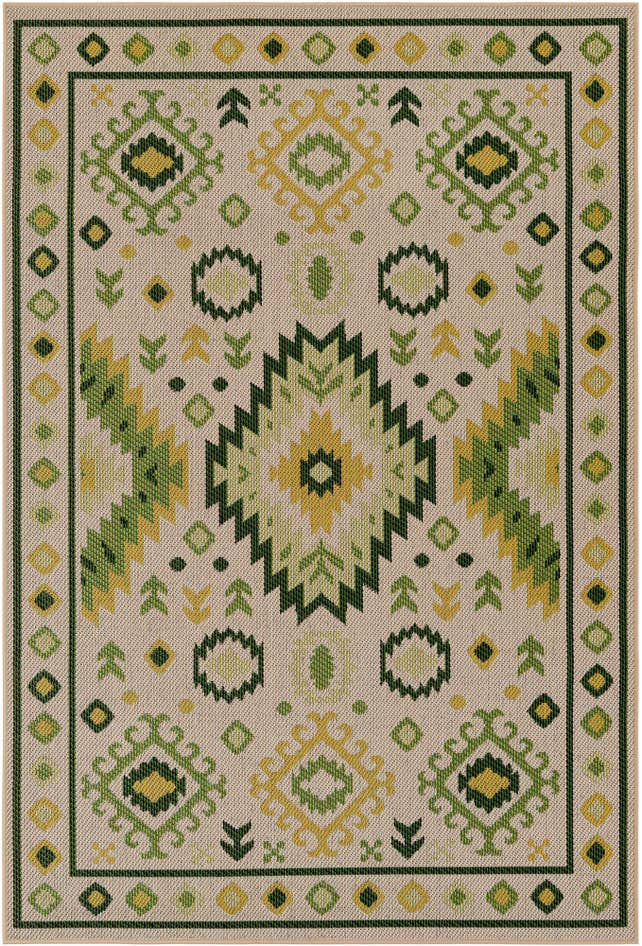 Detail image of 5' 3 x 8' Easy-Clean Baja Indoor / Outdoor Rug