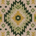 Rug Beige and Green Swatch link