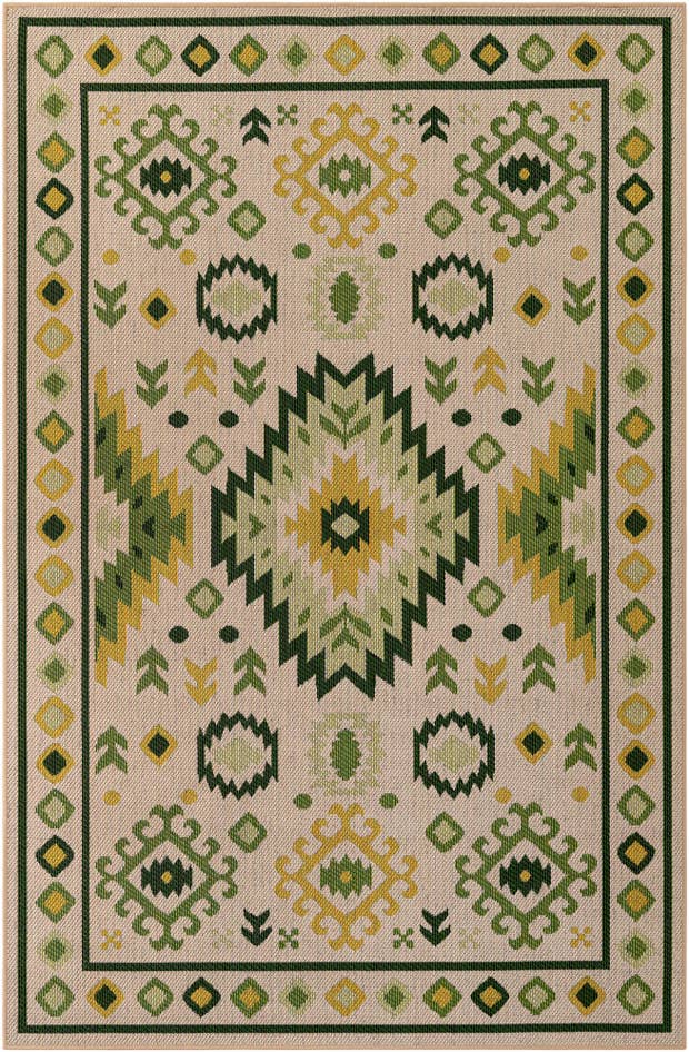 Detail image of 6' x 9' Easy-Clean Baja Indoor / Outdoor Rug