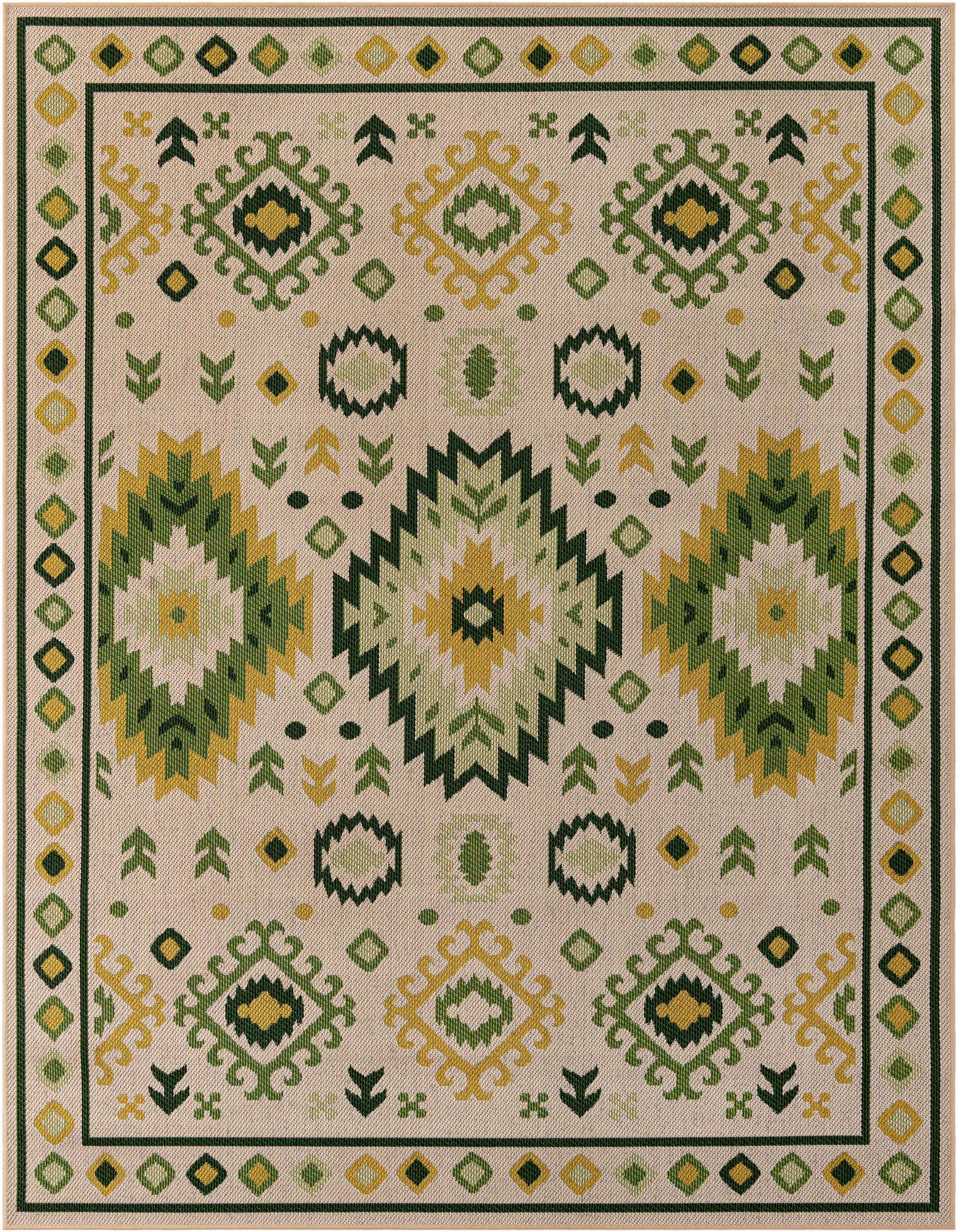 7' 10 x 10' Easy-Clean Baja Indoor / Outdoor Rug