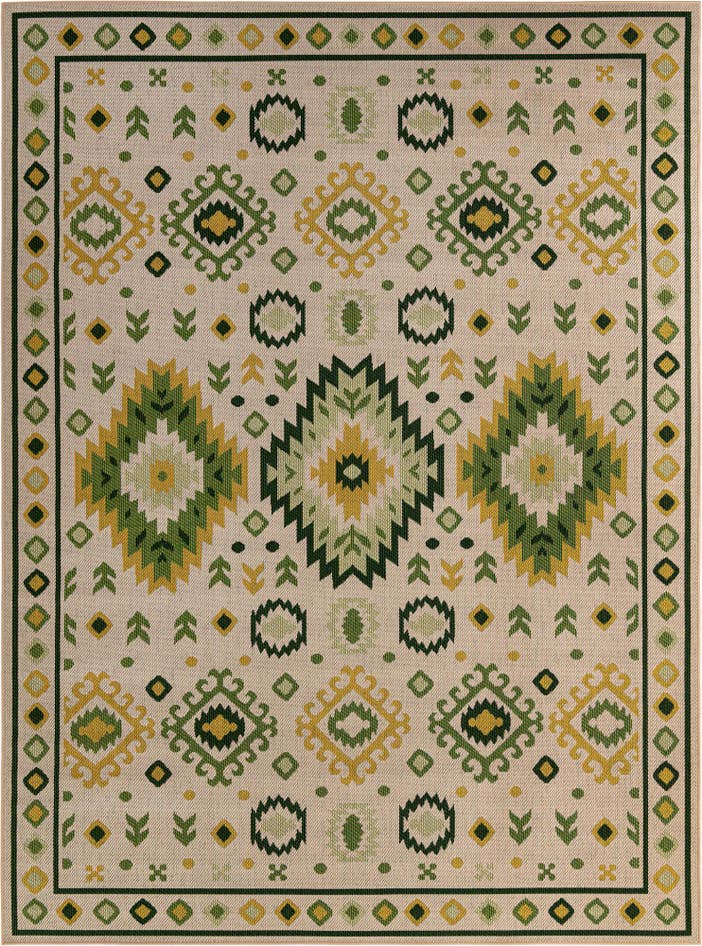 Detail image of 9' x 12' Easy-Clean Baja Indoor / Outdoor Rug