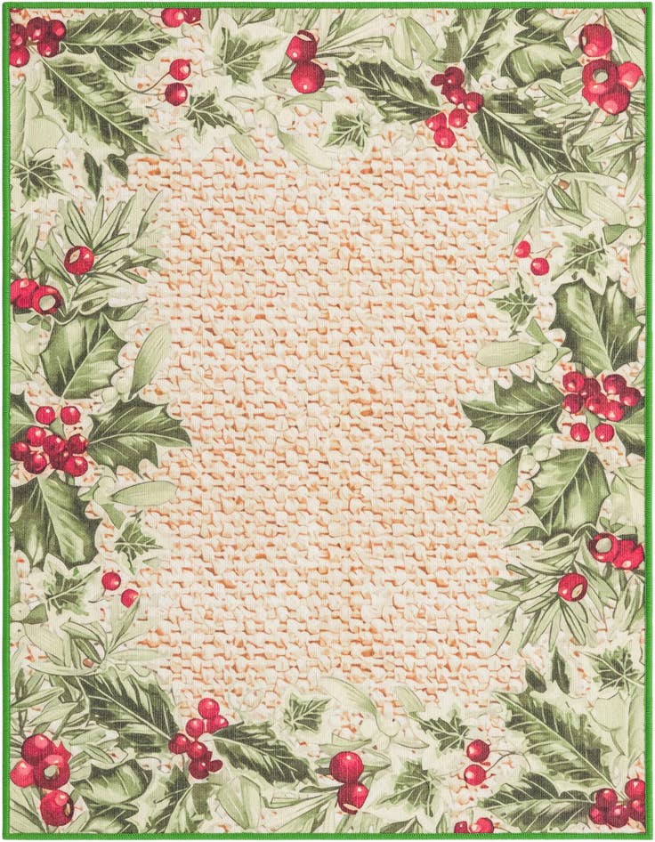 Detail image of 4' x 6' Easy-Clean Jill Zarin Caribbean Jamaica Indoor / Outdoor Rug