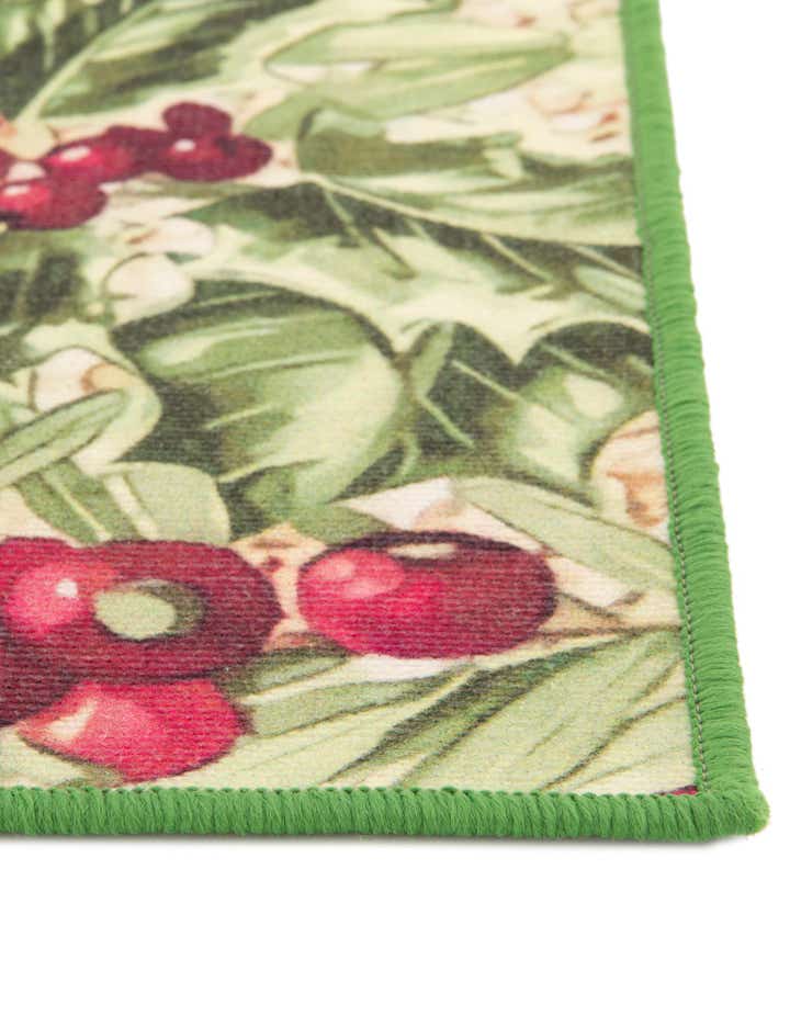 6' 1 x 9' Easy-Clean Jill Zarin Caribbean Indoor / Outdoor Rug