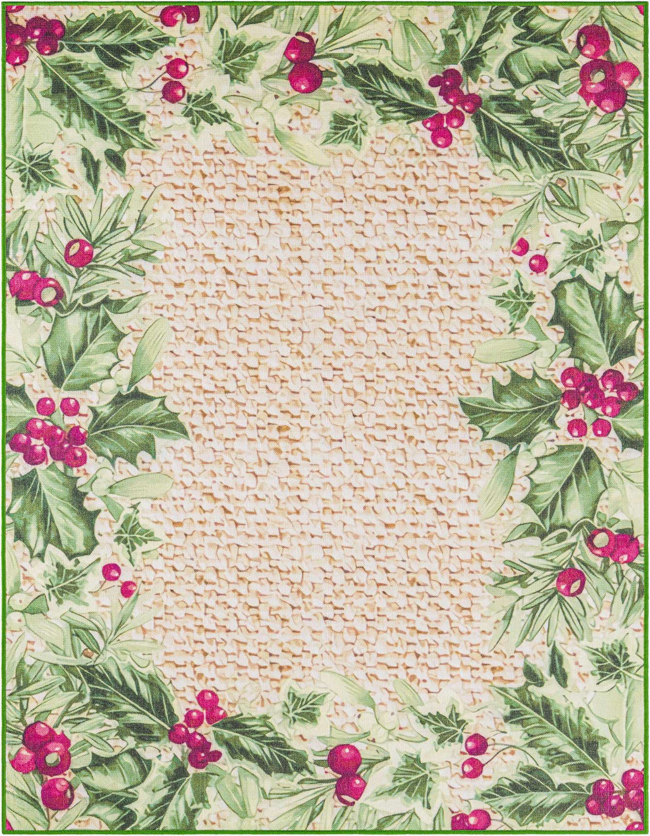 5' 3 x 8' Easy-Clean Jill Zarin Caribbean Indoor / Outdoor Rug
