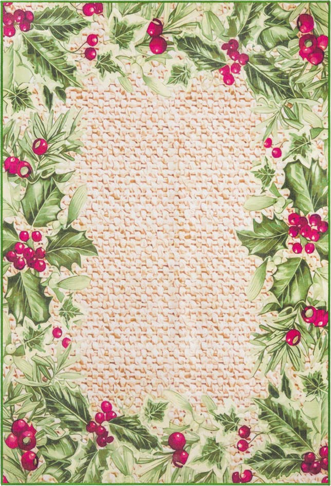 Detail image of 6' 1 x 9' Easy-Clean Jill Zarin Caribbean Indoor / Outdoor Rug