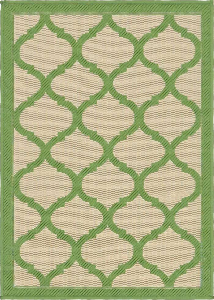 2' 2 x 3' Easy-Clean Trellis Indoor / Outdoor Rug