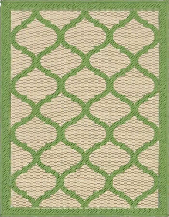 2' 2 x 3' Easy-Clean Trellis Indoor / Outdoor Rug