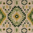 Rug Beige and Green Swatch link