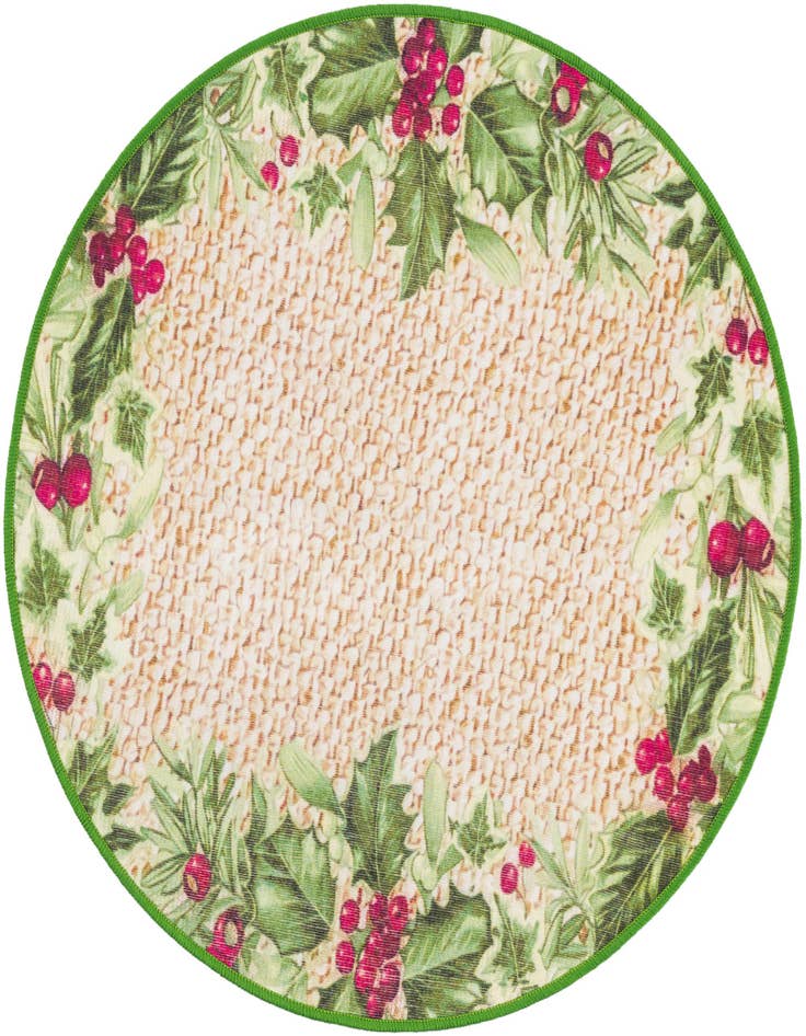 Detail image of 3' 3 x 3' 3 Easy-Clean Jill Zarin Caribbean Indoor / Outdoor Round Rug