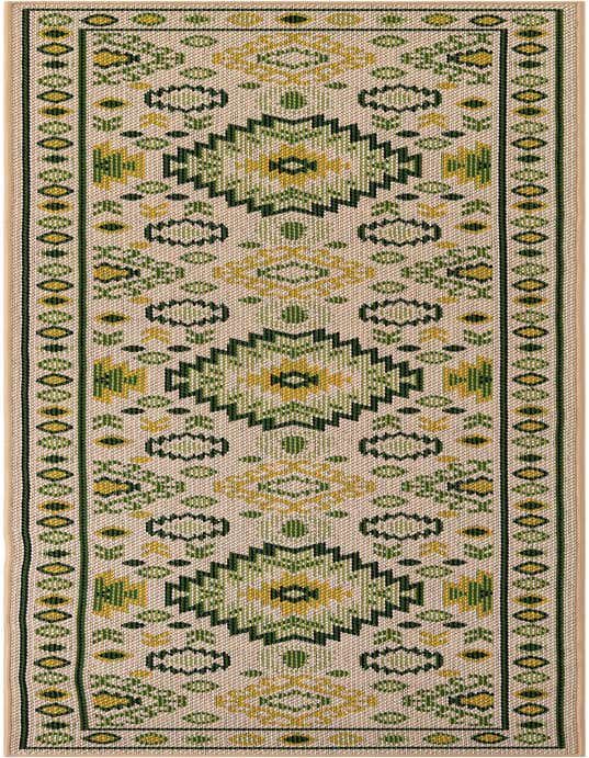 2' 7 x 10' Easy-Clean Baja Indoor / Outdoor Runner Rug