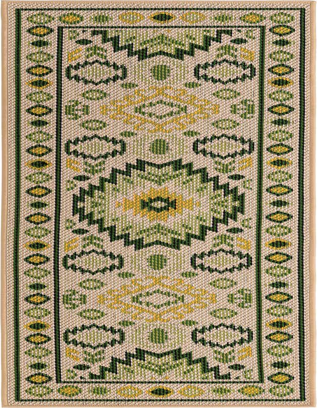 2' x 6' Easy-Clean Baja Indoor / Outdoor Runner Rug