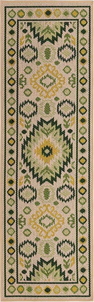 2' x 6' Easy-Clean Baja Indoor / Outdoor Runner Rug