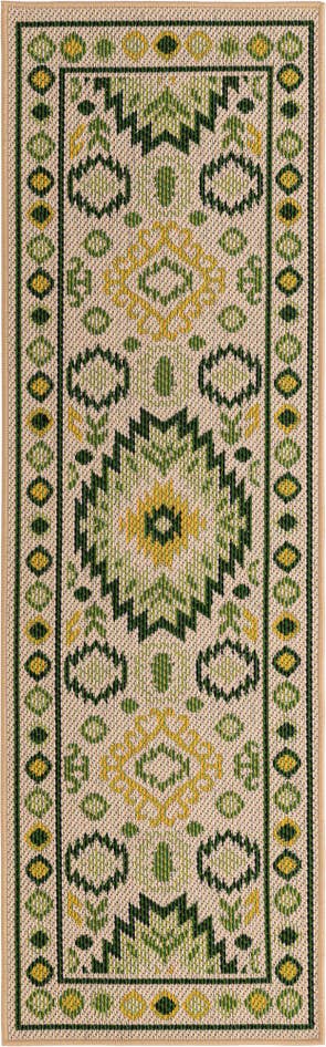 Detail image of 2' x 6' Easy-Clean Baja Indoor / Outdoor Runner Rug