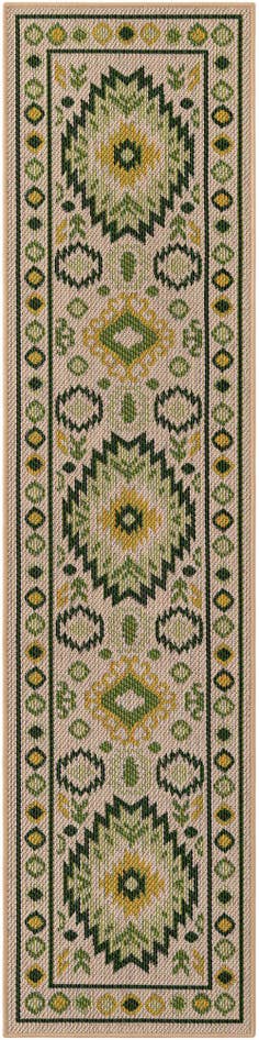 Detail image of 2' x 8' Easy-Clean Baja Indoor / Outdoor Runner Rug