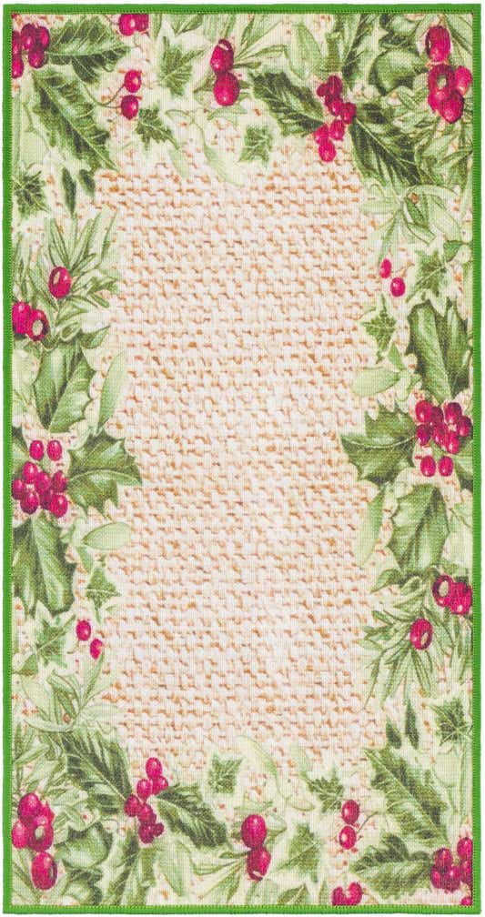 2' x 3' 11 Easy-Clean Jill Zarin Caribbean Indoor / Outdoor Runner Rug