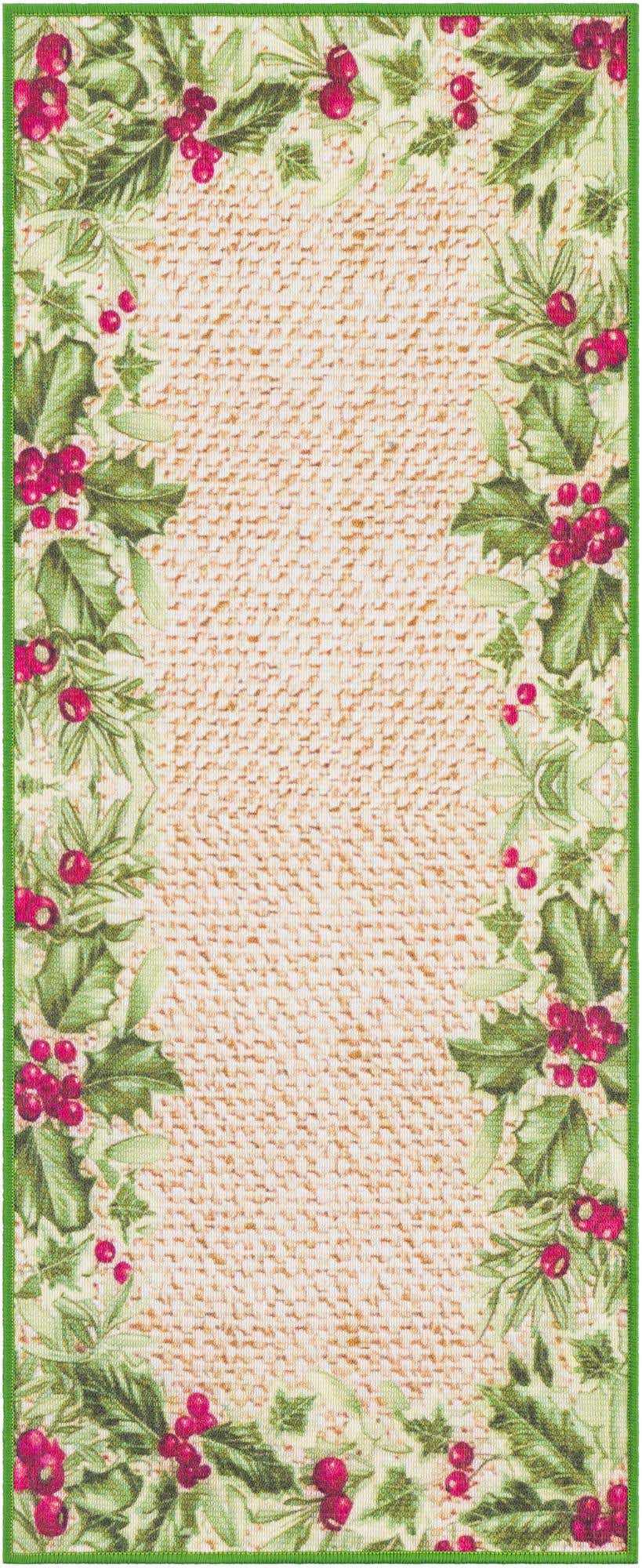 2' x 5' 1 Easy-Clean Jill Zarin Caribbean Indoor / Outdoor Runner Rug