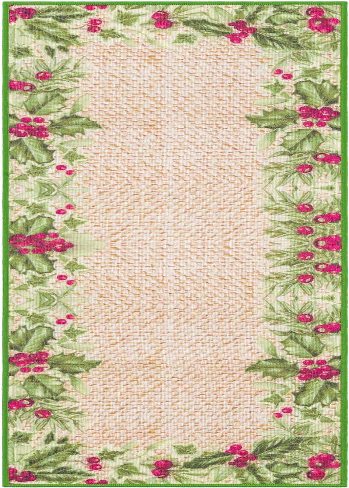 2' x 6' 1 Easy-Clean Jill Zarin Caribbean Indoor / Outdoor Runner Rug