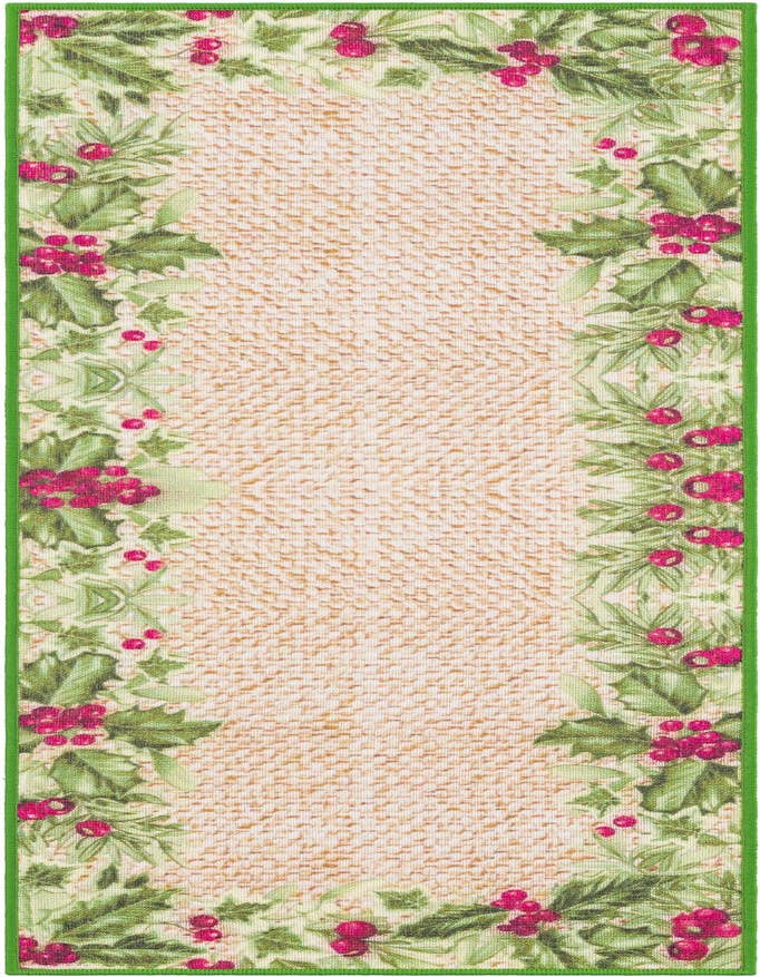Detail image of 2' x 6' 1 Easy-Clean Jill Zarin Caribbean Indoor / Outdoor Runner Rug