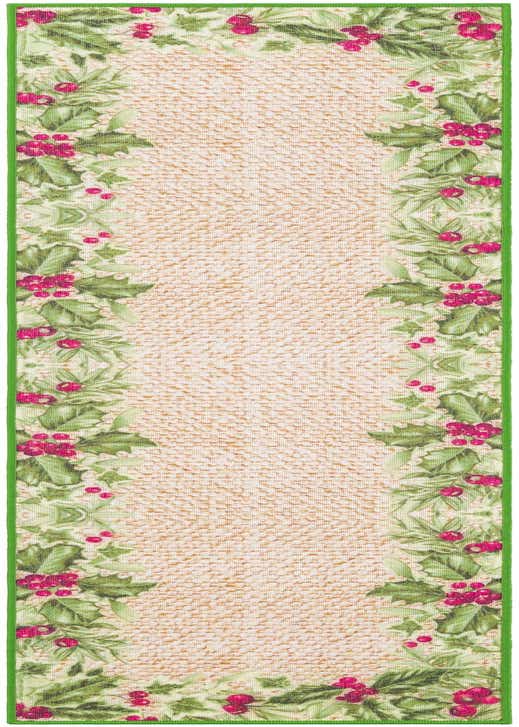 2' x 8' Easy-Clean Jill Zarin Caribbean Indoor / Outdoor Runner Rug