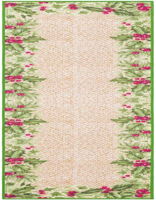 Detail image of 2' x 8' Easy-Clean Jill Zarin Caribbean Indoor / Outdoor Runner Rug