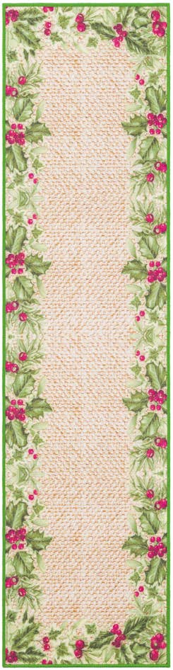 Detail image of 2' x 8' Easy-Clean Jill Zarin Caribbean Indoor / Outdoor Runner Rug