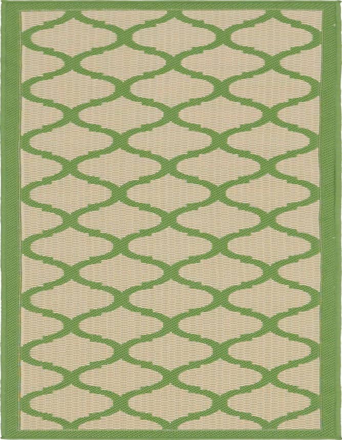 Detail image of 2' 2 x 6' Easy-Clean Trellis Indoor / Outdoor Runner Rug