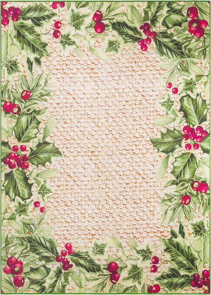 10' x 10' Easy-Clean Jill Zarin Caribbean Indoor / Outdoor Square Rug