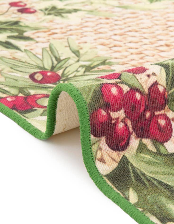 Detail image of 7' 10 x 7' 10 Easy-Clean Jill Zarin Caribbean Indoor / Outdoor Square Rug