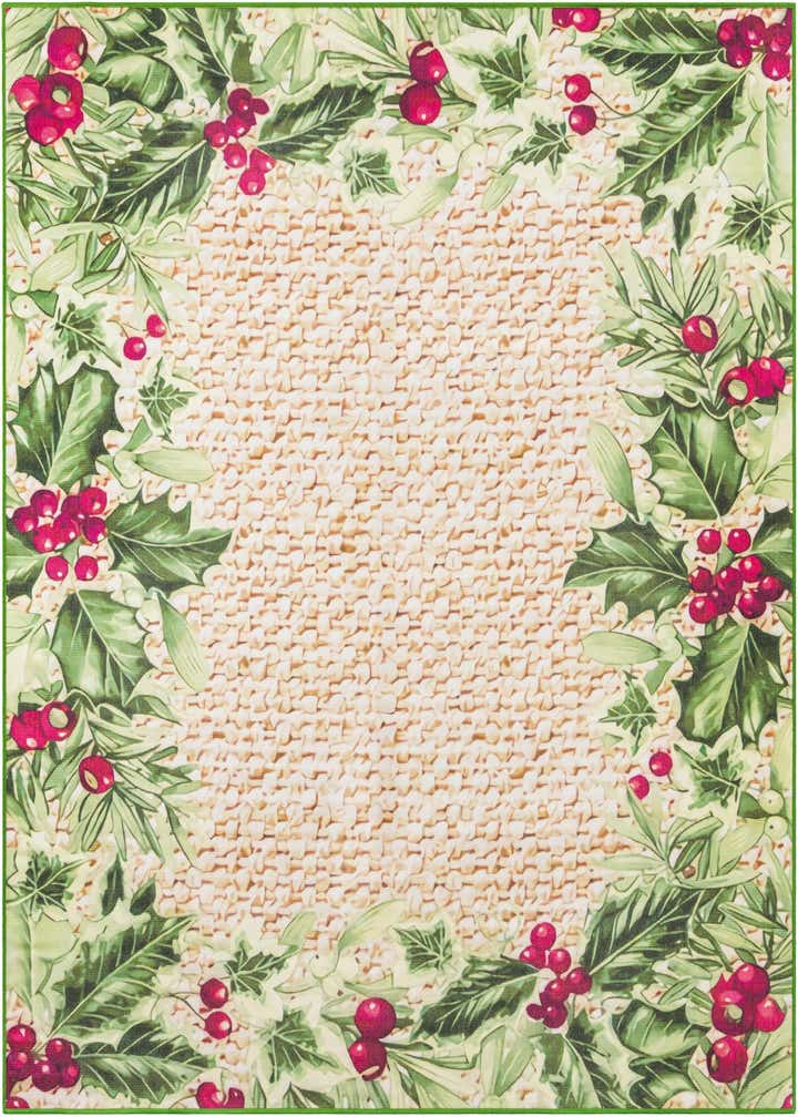 7' 10 x 7' 10 Easy-Clean Jill Zarin Caribbean Indoor / Outdoor Square Rug