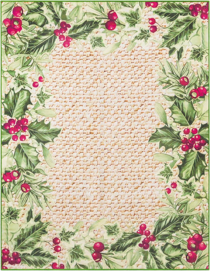 Detail image of 7' 10 x 7' 10 Easy-Clean Jill Zarin Caribbean Indoor / Outdoor Square Rug