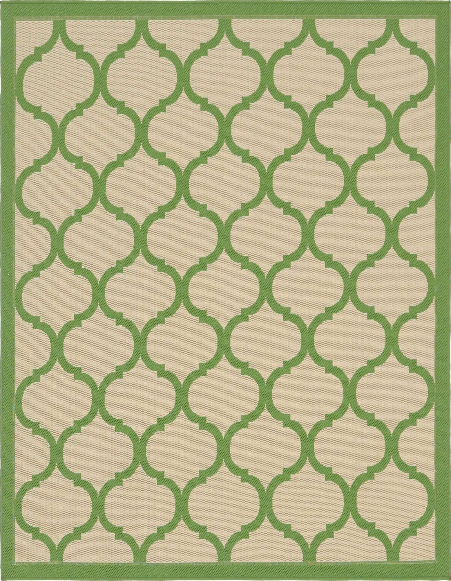 6' x 6' Easy-Clean Trellis Indoor / Outdoor Square Rug