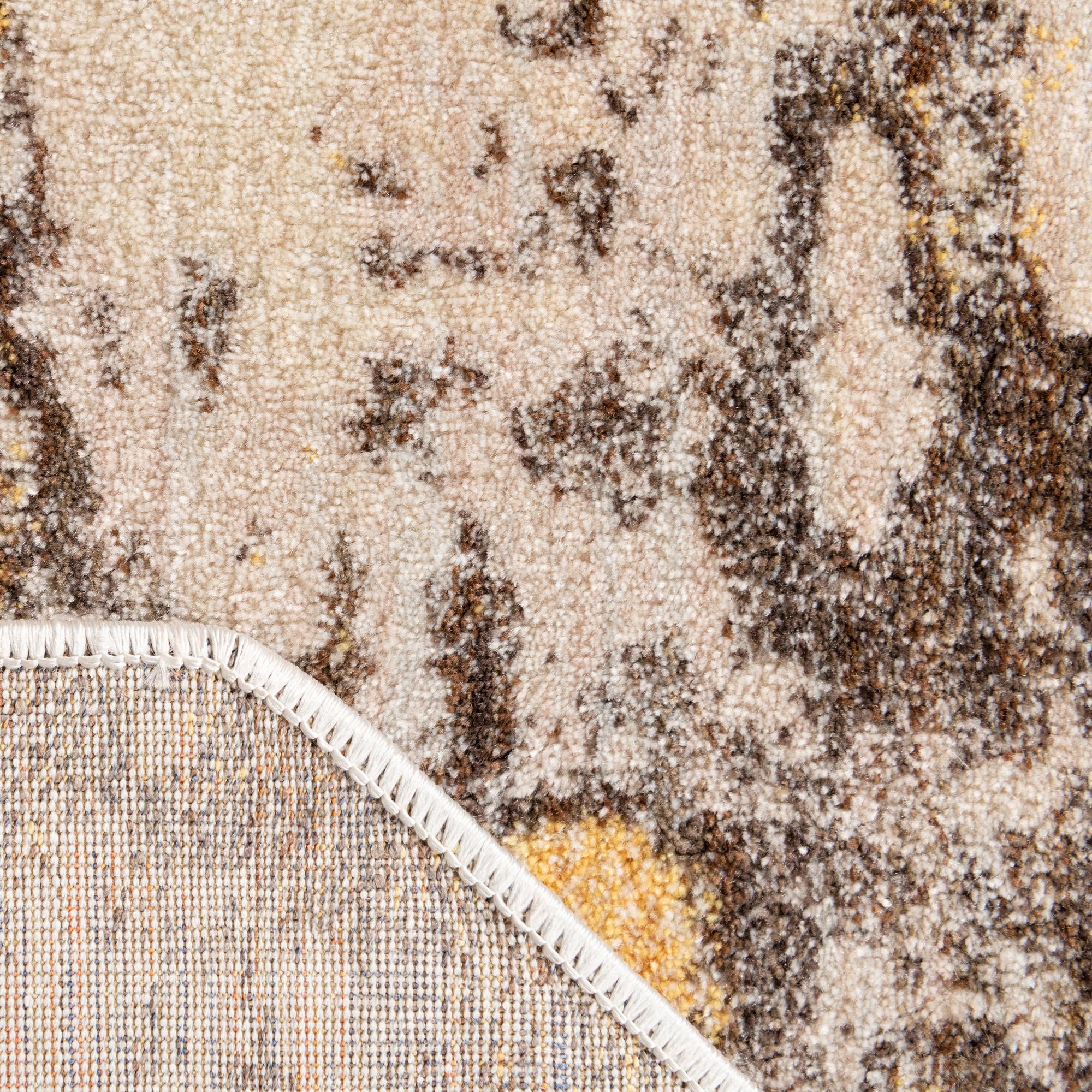 240cm x 240cm Solaris Alfombra octágono