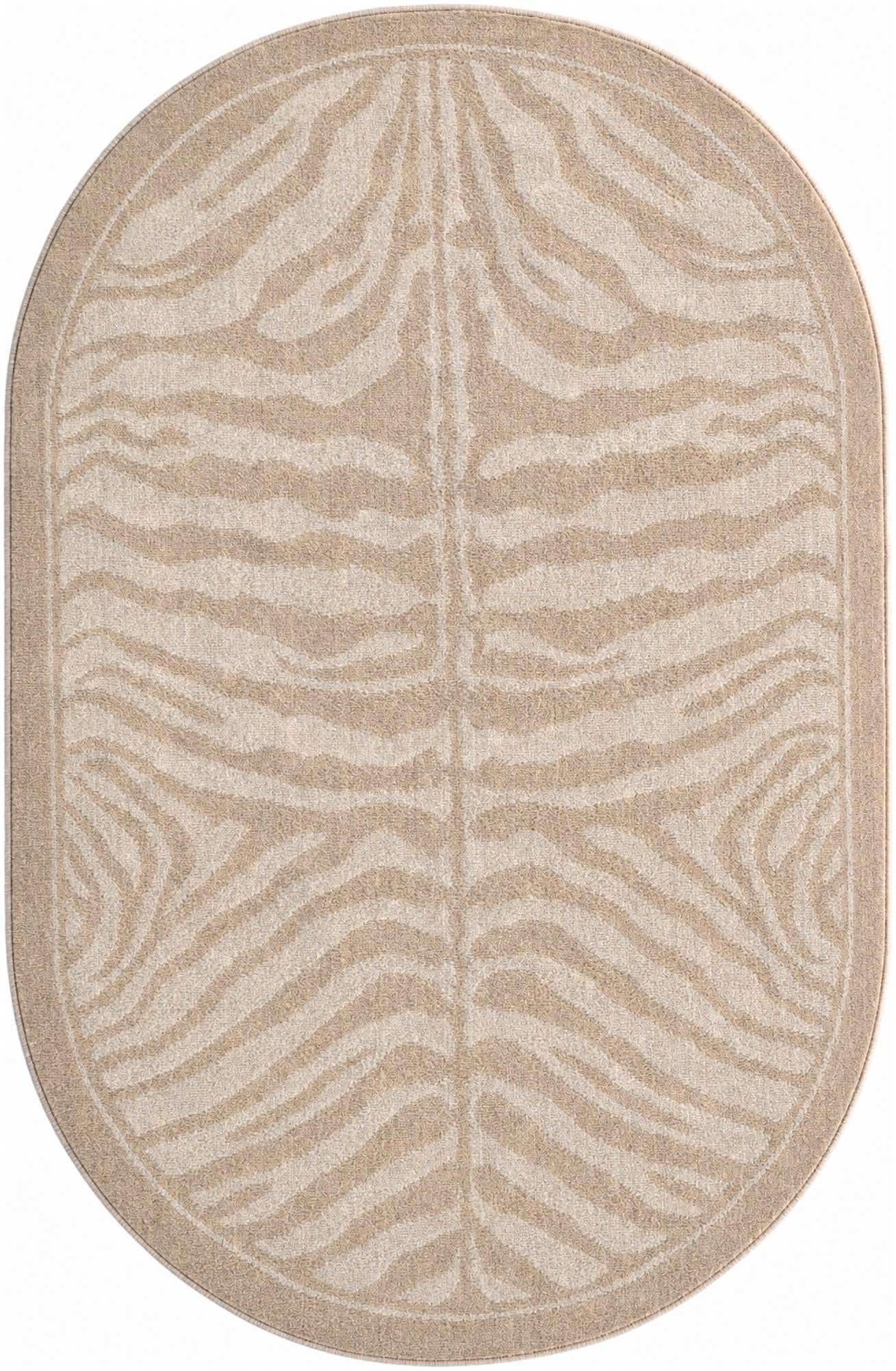 5' 3 x 8' Safari Oval Rug