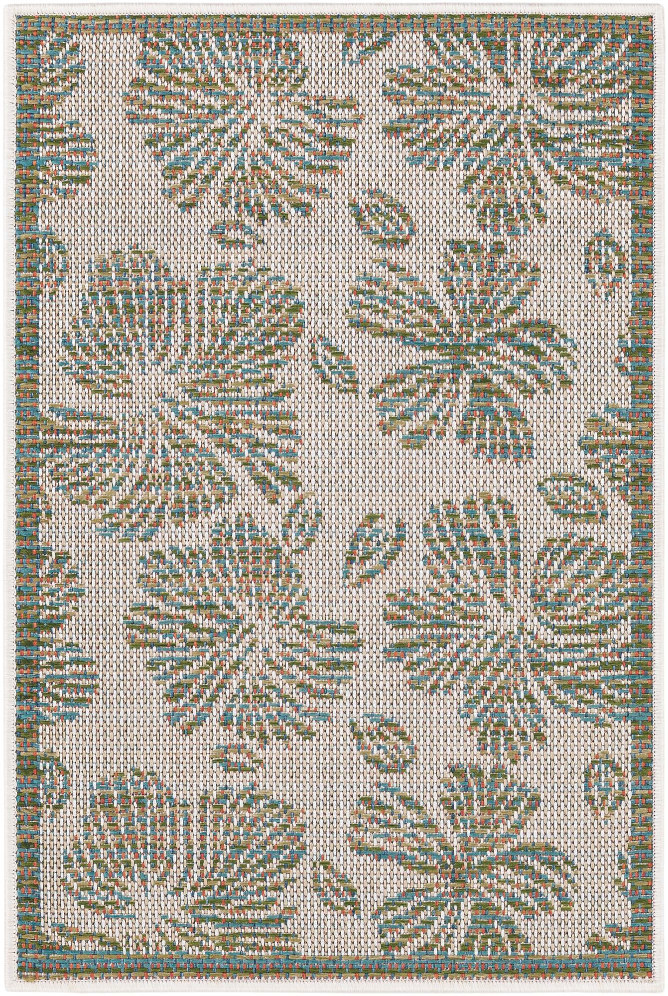 2' x 3' 1 Easy-Clean Baja Indoor / Outdoor Rug