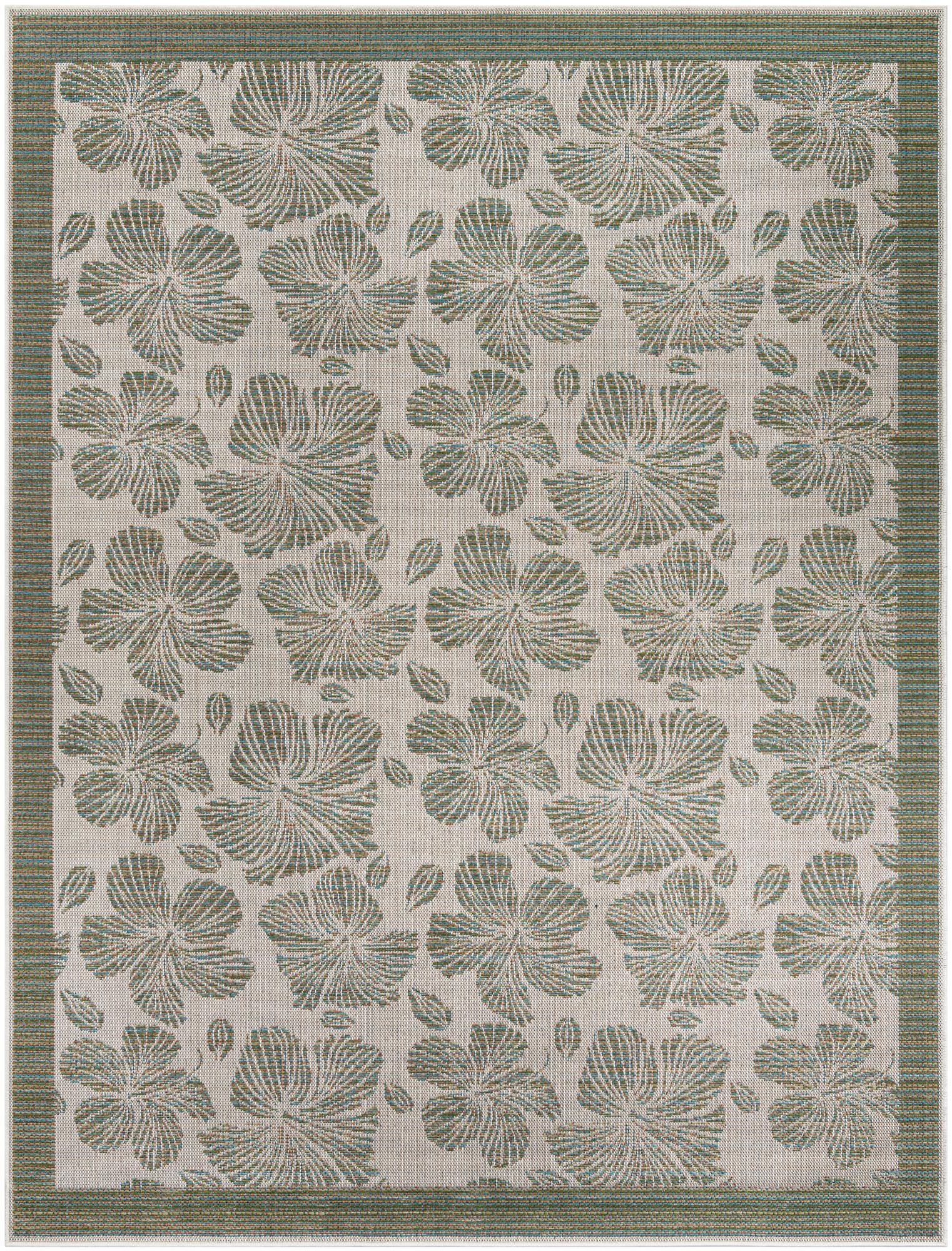 7' 10 x 10' Easy-Clean Baja Indoor / Outdoor Rug