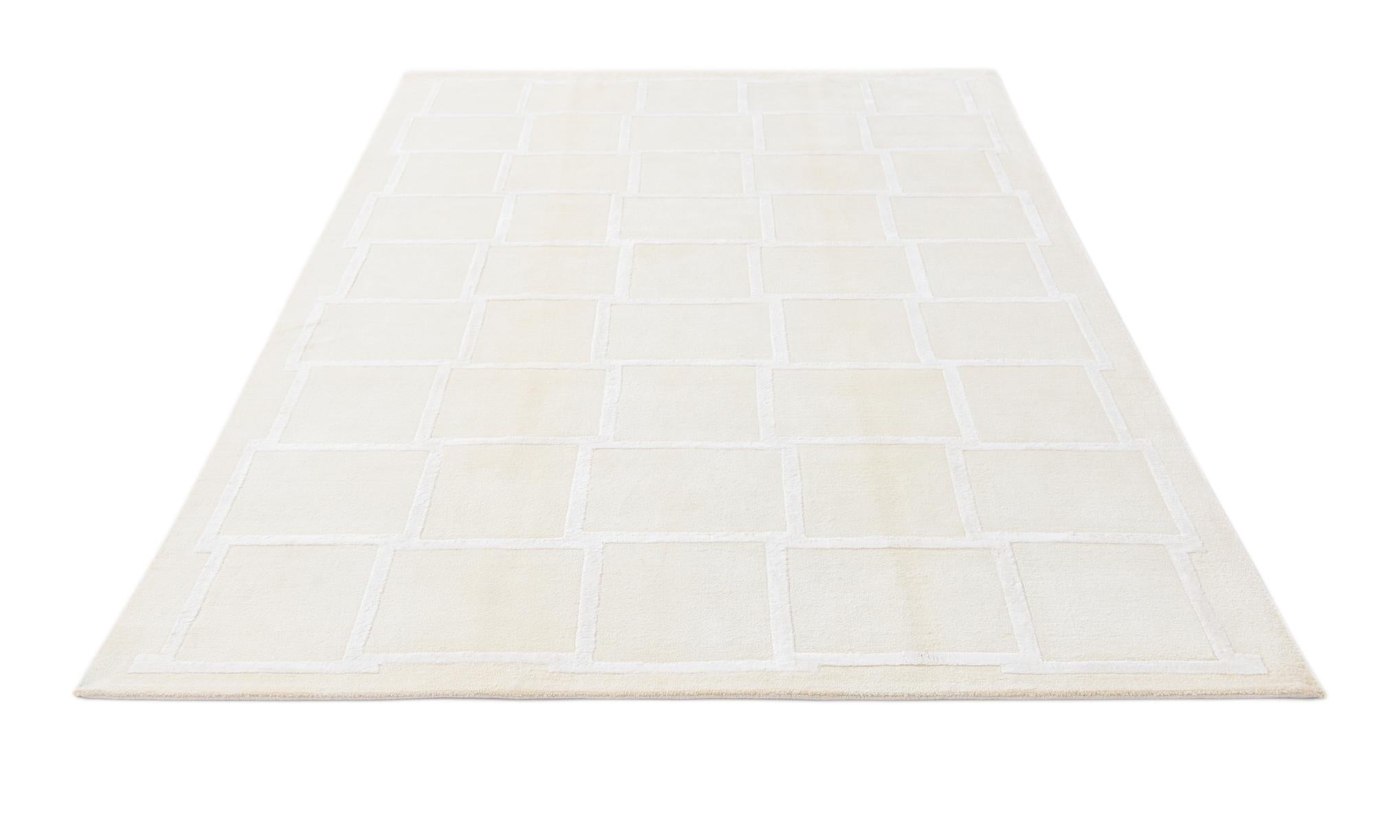 5' 7 x 8' Hand Knotted Darya Wool Rug