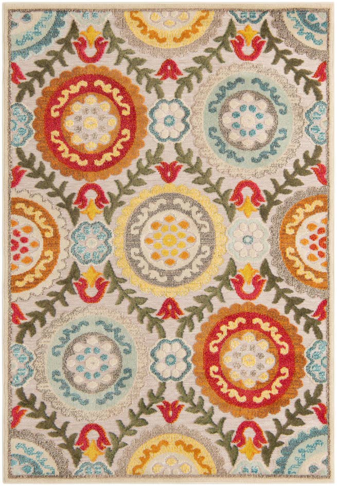 Detail image of 5' x 7' Easy-Clean Casablanca Indoor / Outdoor Rug