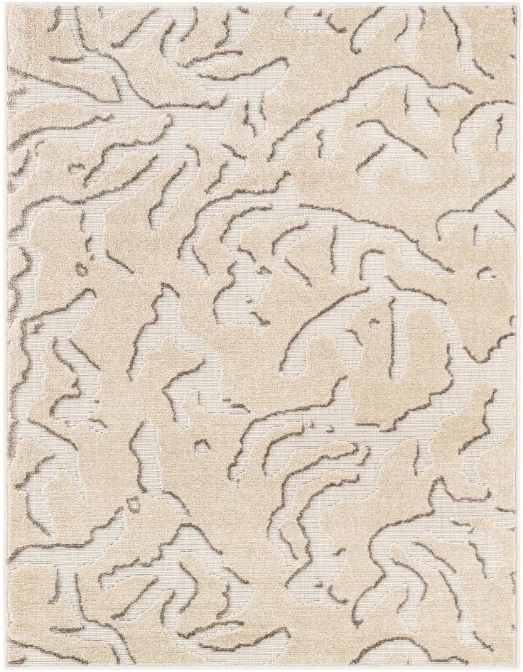 Detail image of 4' x 6' Easy-Clean Sabrina Soto Indoor / Outdoor Rug